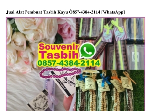 Jual Alat Pembuat Tasbih Kayu 0857_4384_2114[wa]