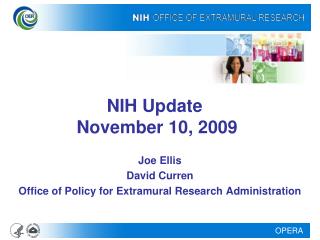 NIH Update November 10, 2009