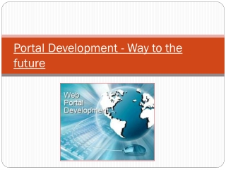 Portal Development - Way to the future
