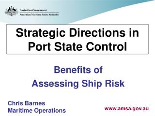 Strategic Directions in Port State Control