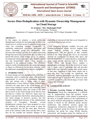 Secure Data Deduplication with Dynamic Ownership Management in Cloud Storage