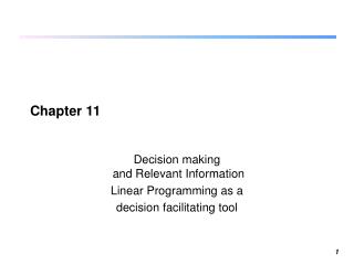 Chapter 11