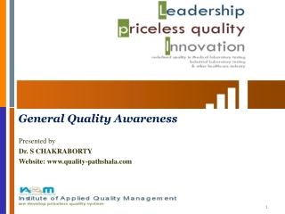 General Quality Awareness