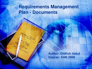 Requirements Management Plan - Documents