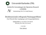 Universit t Karlsruhe TH Institut f r Anwendungen des Operations Research ANDOR Institutsleitung: Prof. Dr. Gerald Ham