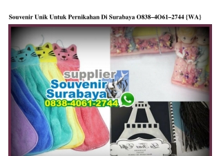 Souvenir Unik Untuk Pernikahan Di Surabaya Ô838_4Ô6I_2744[wa]