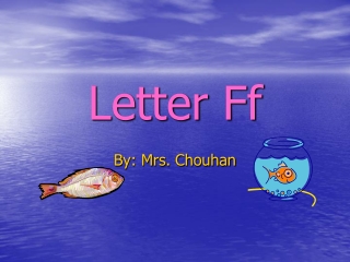 Letter Ff