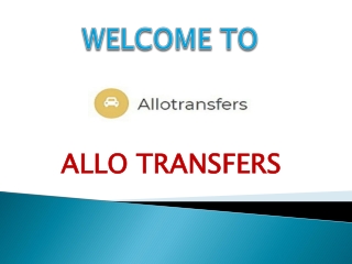 Allotransfers | Rental - Airport Shuttle - Private Transfer Paris, Londres, Rome, New-York, Miami