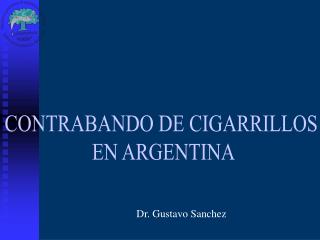 CONTRABANDO DE CIGARRILLOS EN ARGENTINA