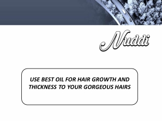 Use best oil for hair growth and thickness to your gorgeous hairs