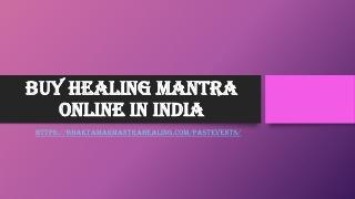 Buy healing Mantra online in India