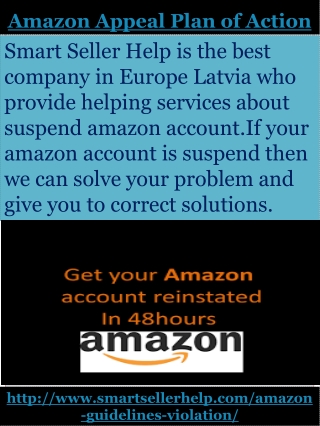 AMAZON ACCOUNT SUSPENDED And amazon account suspension service in Europe-Smart Seller Help