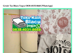 Grosir Tas Blacu Yogya 0838 403I 8668[wa]