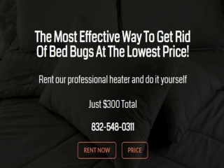 Bed Bugs Heat Treatment in Houston