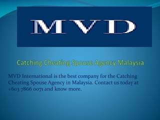 Catching Cheating Spouse Agency Malaysia