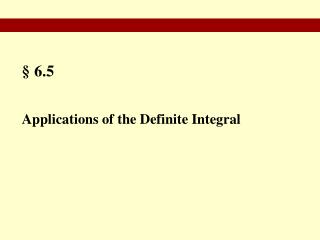 § 6.5