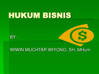 HUKUM BISNIS