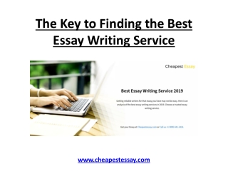 Top Five Best Essay Writing Service Companies Online