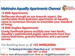 Mahindra Lifespaces Aqualily Apartments Chennai