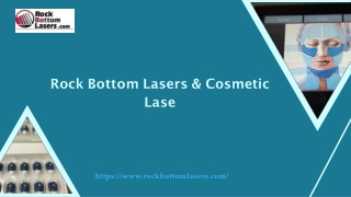 Find Great Quality Lasers at Rockbottom Laser