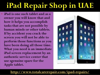 How To solve your IPAD SCREEN REPLACEMENT problem-Total Care Repair