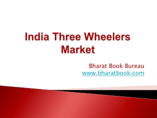 India Three Wheelers Market