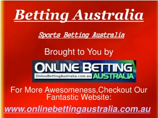 Betting Australia