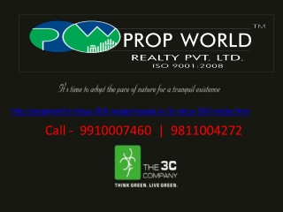 9910007460|3c lotus 300 Resale|Sector 107 Noida