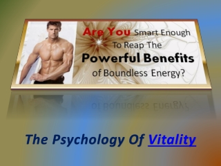Vitality