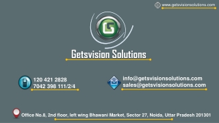 Digital Marketing Services- Getsvision Solutions