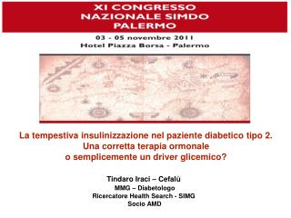 Tindaro Iraci – Cefalù MMG – Diabetologo Ricercatore Health Search - SIMG Socio AMD