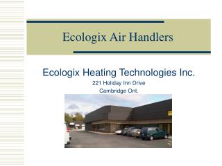 Ecologix Air Handlers