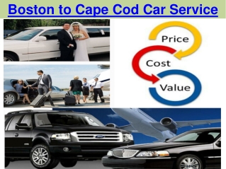 Boston to Cape Cod Car Service