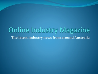 Industry Magazine