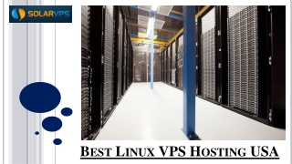 Best Linux VPS Hosting USA