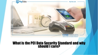 What is the PCI Data Security Standard and why should I care?