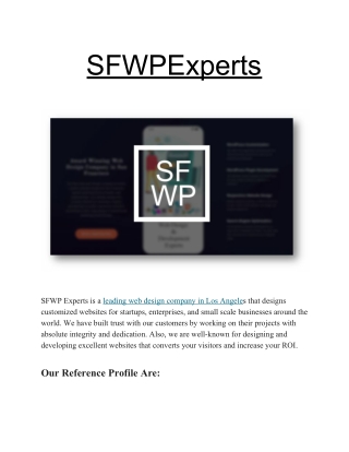 SFWPExperts-Los Angeles