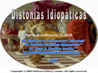 Distonías Idiopáticas