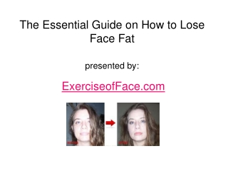 How to Lose Face Fat