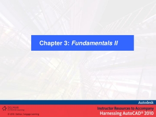 Chapter 3:  Fundamentals II