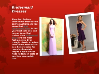 bridesmaid dress