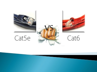 Cat5e vs Cat6