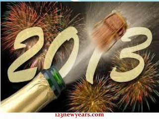 Celebrated 2013 New Year all Over the World in One's Own Sty