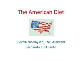 The American Diet