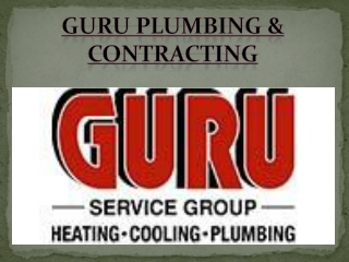 Plumbing Contractors Surrey