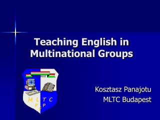 Teaching English in Multinational Groups