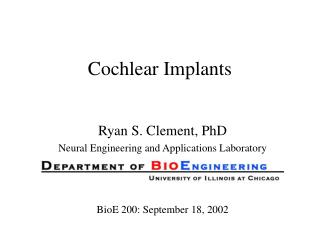 Cochlear Implants