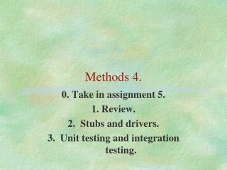 Methods 4.