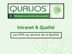 Intranet Qualit