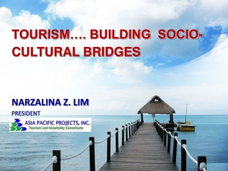 TOURISM…. BUILDING  SOCIO-CULTURAL BRIDGES